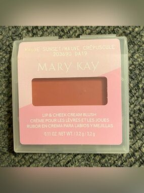 Mary Kay Lip & Cheek Cream Blush — Mauve Sunset